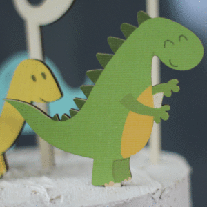Personalised Cake Topper, Dinosaurs